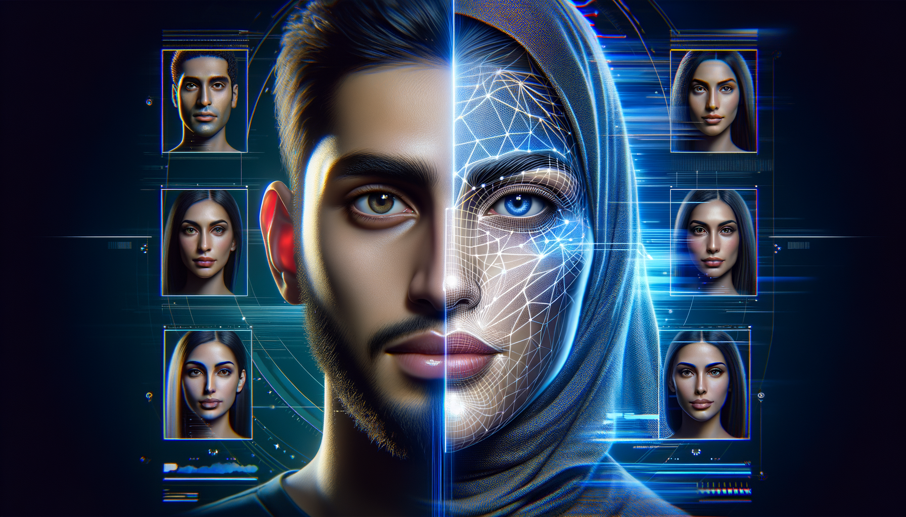 AI face swap preview